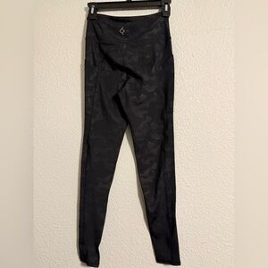 Black Camouflage Women's Leggings